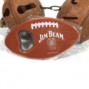 Jim Beam Football Shape Bottle Opener